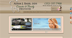 Desktop Screenshot of adambarrdds.com